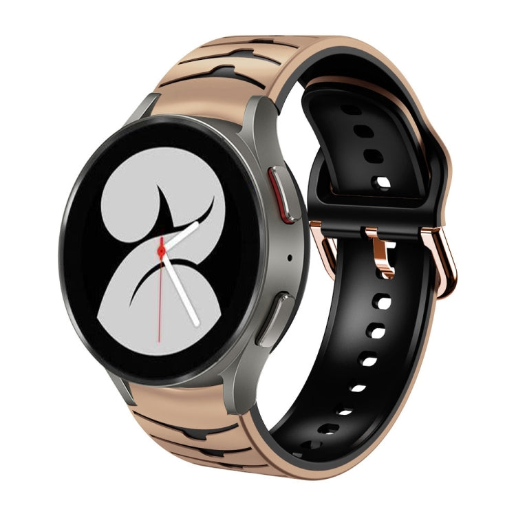 Curved Texture Silicone Watch Band, For Samsung Galaxy Watch 4 40mm