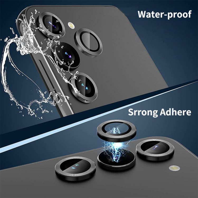 For Samsung Galaxy S23 5G / S23+ 5G ENKAY Hat-Prince 9H Rear Camera Lens Aluminium Alloy + Tempered Glass Full Coverage Protector, For Samsung Galaxy S23 5G / S23+ 5G
