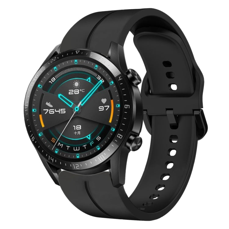 20mm Loop Silicone Watch Band, For Huawei Watch GT2 42mm, For Huawei Watch 2