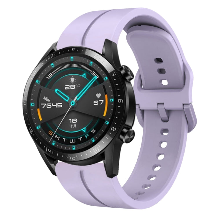 20mm Loop Silicone Watch Band, For Huawei Watch GT2 42mm, For Huawei Watch 2