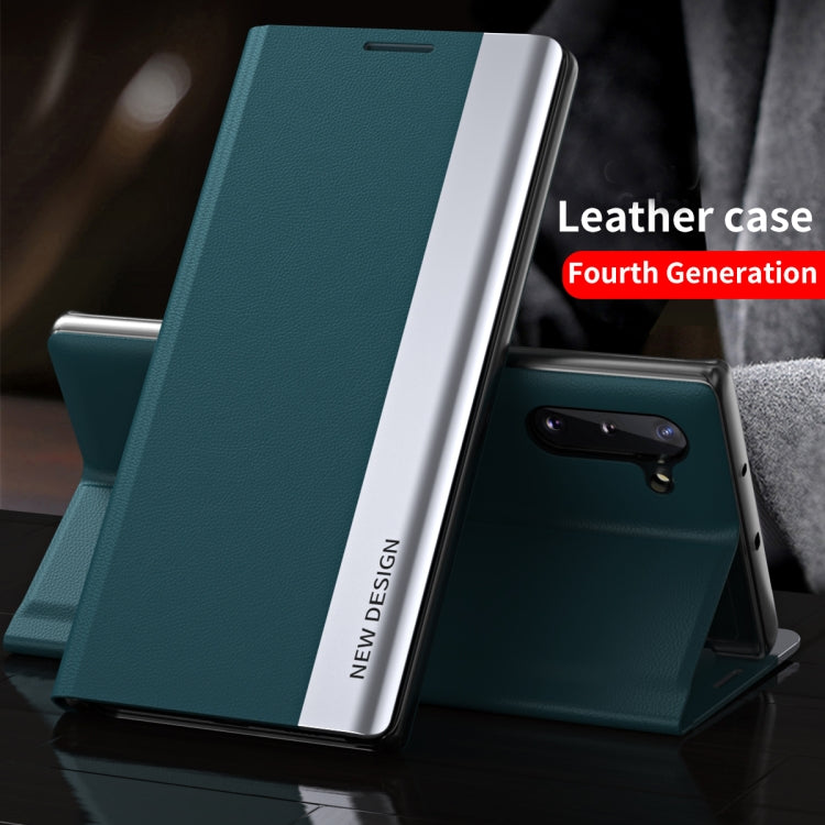 Side Electroplated Adsorption Leather Phone Case, For Honor 200, For Honor 200 Pro, For Honor 200 Lite Global