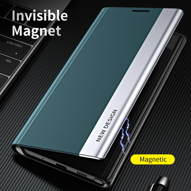 Side Electroplated Adsorption Leather Phone Case, For Honor 200, For Honor 200 Pro, For Honor 200 Lite Global