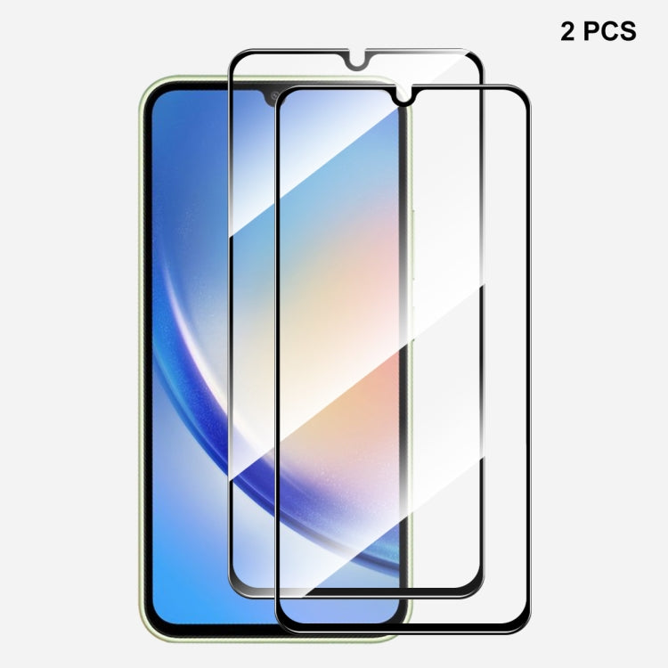 For Samsung Galaxy A34 5G / M34 / F34 ENKAY Hat-Prince Full Glue High Aluminum-silicon Tempered Glass Film, For Samsung Galaxy A34 5G / M34 / F34(1pc), For Samsung Galaxy A34 5G / M34 / F34(2pcs), For Samsung Galaxy A34 5G / M34 / F34(5pcs)            ...