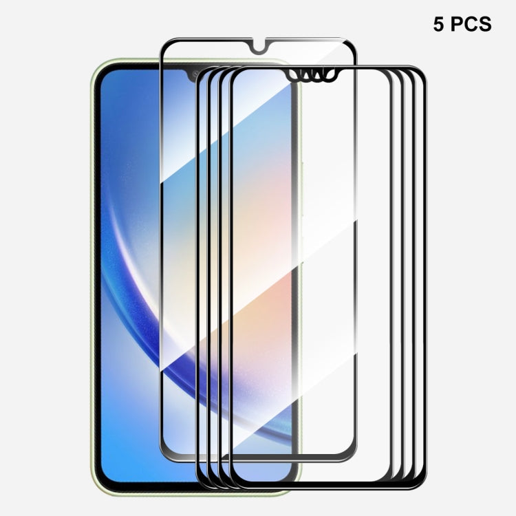 For Samsung Galaxy A34 5G / M34 / F34 ENKAY Hat-Prince Full Glue High Aluminum-silicon Tempered Glass Film, For Samsung Galaxy A34 5G / M34 / F34(1pc), For Samsung Galaxy A34 5G / M34 / F34(2pcs), For Samsung Galaxy A34 5G / M34 / F34(5pcs)            ...