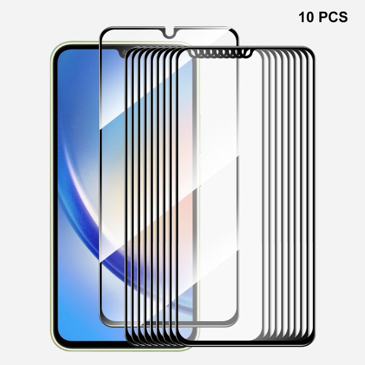 For Samsung Galaxy A34 5G / M34 / F34 ENKAY Hat-Prince Full Glue High Aluminum-silicon Tempered Glass Film, For Samsung Galaxy A34 5G / M34 / F34(1pc), For Samsung Galaxy A34 5G / M34 / F34(2pcs), For Samsung Galaxy A34 5G / M34 / F34(5pcs)            ...