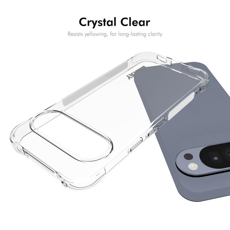 ENKAY Hat-Prince Transparent TPU Shockproof Phone Case, For Google Pixel 10a, For Google Pixel 9a, For Google Pixel 9 Pro, For Google Pixel 9, For Google Pixel 8a, For Google Pixel 8 Pro, For Google Pixel 8