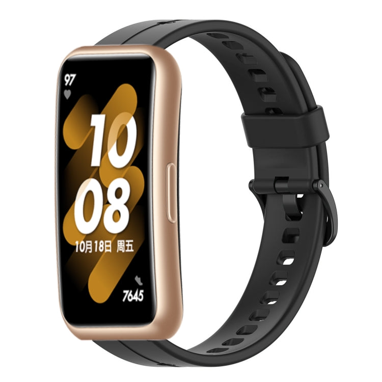 Solid Color Silicone Watch Band, For Huawei Band 7, For Huawei Band 6