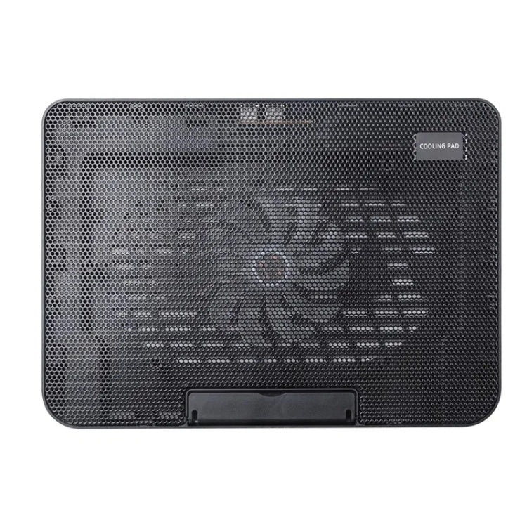 N99F1 Slim Silent Fan Laptop Desktop Cooling Pad with Adjustable Stand, N99F1
