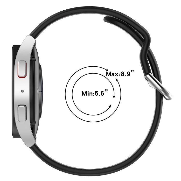 20mm Breathable Two-Color Silicone Watch Band, For GarminMove Trend