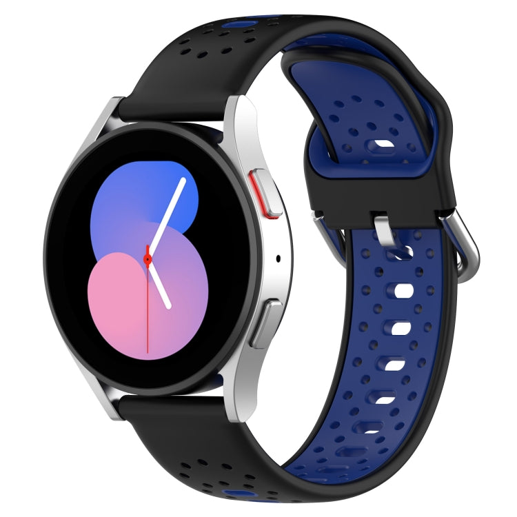 20mm Breathable Two-Color Silicone Watch Band, For Huawei Watch 2