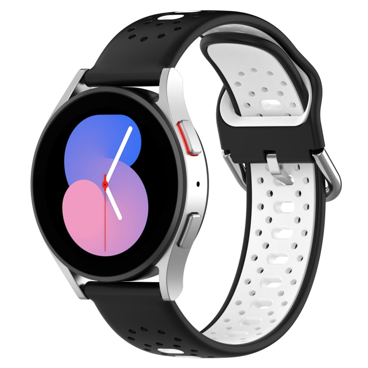 20mm Breathable Two-Color Silicone Watch Band, For Honor Watch ES
