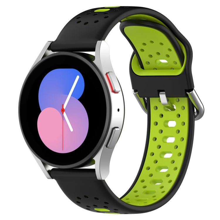 20mm Breathable Two-Color Silicone Watch Band, For Honor Watch ES