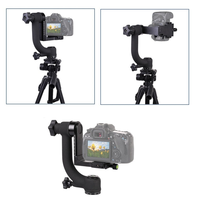 C022 Horizontal 360 Degree Gimbal Tripod Ball Head