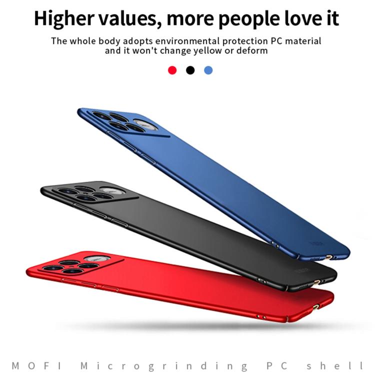 MOFI Micro-Frosted PC Ultra-thin Hard Phone Case, For Redmi K90 Pro Max / Poco F8 Ultra, For Redmi K90 / Poco F8 Pro, For Xiaomi 17 Pro Max, For Xiaomi 17 Pro, For Xiaomi 17, For Redmi A5 4G 171.7mm, For Xiaomi Redmi Turbo 4 Pro...