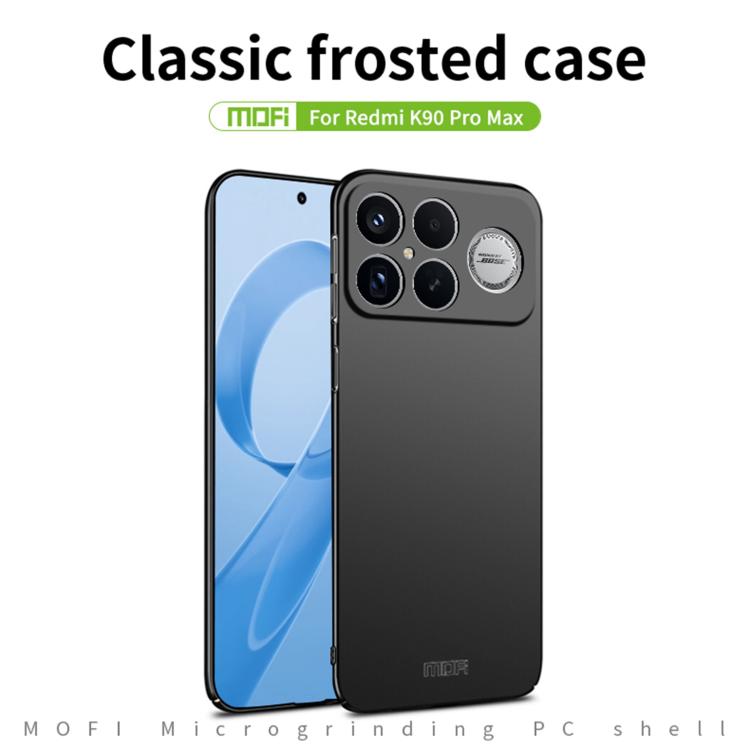 MOFI Micro-Frosted PC Ultra-thin Hard Phone Case, For Redmi K90 Pro Max / Poco F8 Ultra, For Redmi K90 / Poco F8 Pro, For Xiaomi 17 Pro Max, For Xiaomi 17 Pro, For Xiaomi 17, For Redmi A5 4G 171.7mm, For Xiaomi Redmi Turbo 4 Pro...