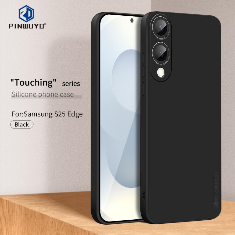 PINWUYO Sense Series Liquid Silicone TPU Phone Case, For Samsung Galaxy S25 Edge 5G, For Samsung Galaxy A06 5G, For Samsung Galaxy A56 5G, For Samsung Galaxy A26 5G, For Samsung Galaxy A36, For Samsung Galaxy S25 5G, For Samsung Galaxy S25+ 5G...