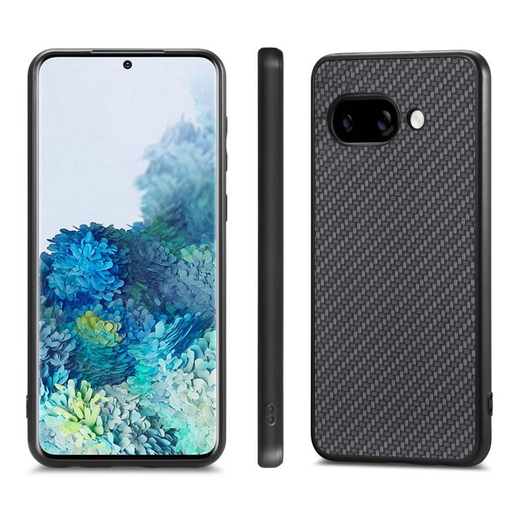 Carbon Fiber Texture Leather Back Cover Phone Case, For Google Pixel 9 / 9 Pro, For Google Pixel 7a, For Google Pixel 6a, For Google Pixel 6 Pro