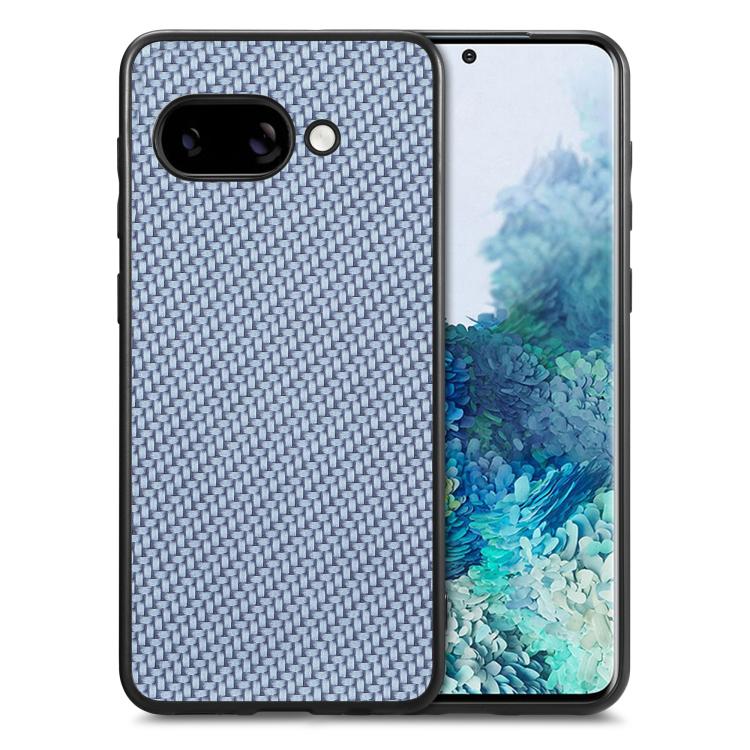 Carbon Fiber Texture Leather Back Cover Phone Case, For Google Pixel 9 / 9 Pro, For Google Pixel 7a, For Google Pixel 6a, For Google Pixel 6 Pro