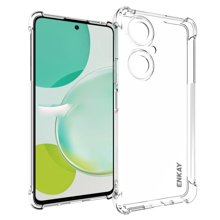 ENKAY Hat-Prince Transparent TPU Shockproof Phone Case, For Huawei Pura 80 Ultra, For Huawei Pura 80 Pro / 80 Pro+, For Huawei Pura 80, For Huawei Enjoy 70X, For Huawei Mate 70 Pro, For Huawei Mate 70, For Huawei nova 13 Pro, For Huawei nova Flip...