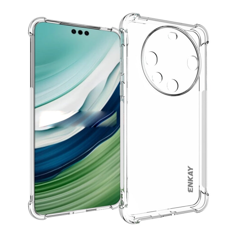ENKAY Hat-Prince Transparent TPU Shockproof Phone Case, For Huawei Pura 80 Ultra, For Huawei Pura 80 Pro / 80 Pro+, For Huawei Pura 80, For Huawei Enjoy 70X, For Huawei Mate 70 Pro, For Huawei Mate 70, For Huawei nova 13 Pro, For Huawei nova Flip...