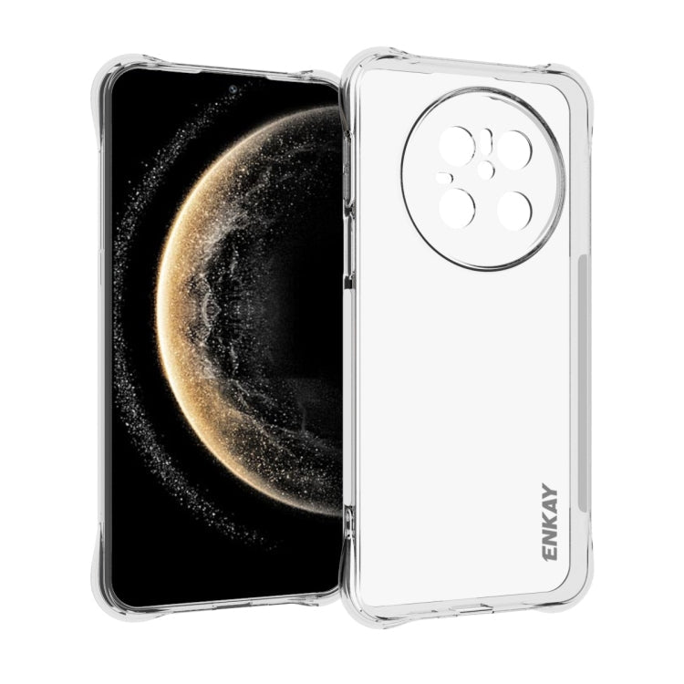 ENKAY Hat-Prince Transparent TPU Shockproof Phone Case, For Huawei Pura 80 Ultra, For Huawei Pura 80 Pro / 80 Pro+, For Huawei Pura 80, For Huawei Enjoy 70X, For Huawei Mate 70 Pro, For Huawei Mate 70, For Huawei nova 13 Pro, For Huawei nova Flip...