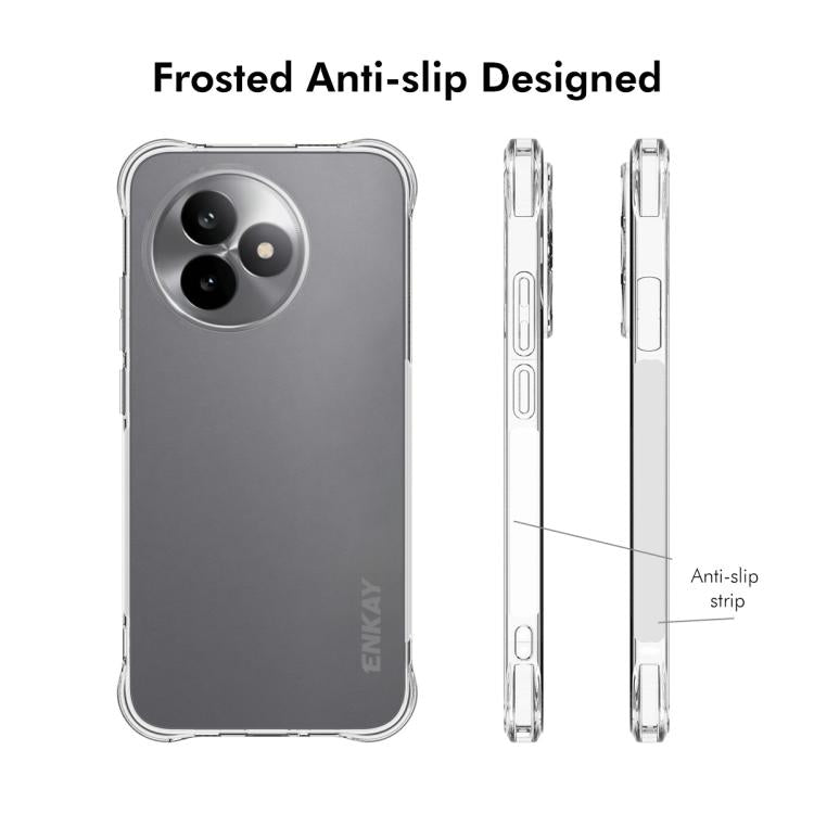 ENKAY Hat-Prince Transparent TPU Shockproof Phone Case, For Huawei Pura 80 Ultra, For Huawei Pura 80 Pro / 80 Pro+, For Huawei Pura 80, For Huawei Enjoy 70X, For Huawei Mate 70 Pro, For Huawei Mate 70, For Huawei nova 13 Pro, For Huawei nova Flip...