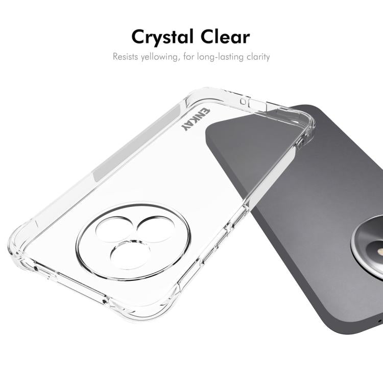 ENKAY Hat-Prince Transparent TPU Shockproof Phone Case, For Huawei Pura 80 Ultra, For Huawei Pura 80 Pro / 80 Pro+, For Huawei Pura 80, For Huawei Enjoy 70X, For Huawei Mate 70 Pro, For Huawei Mate 70, For Huawei nova 13 Pro, For Huawei nova Flip...