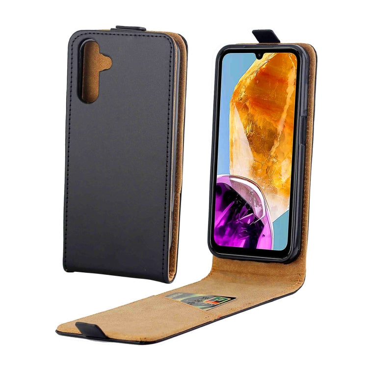 Vertical Flip Leather Case with Card Slot, For Samsung Galaxy A36 / A56 5G, For Samsung Galaxy A26 5G, For Samsung Galaxy S25 5G, For Samsung Galaxy S25+ 5G, For Samsung Galaxy S25 Ultra 5G, For Samsung Galaxy A16 5G, For Samsung Galaxy A06 4G         ...