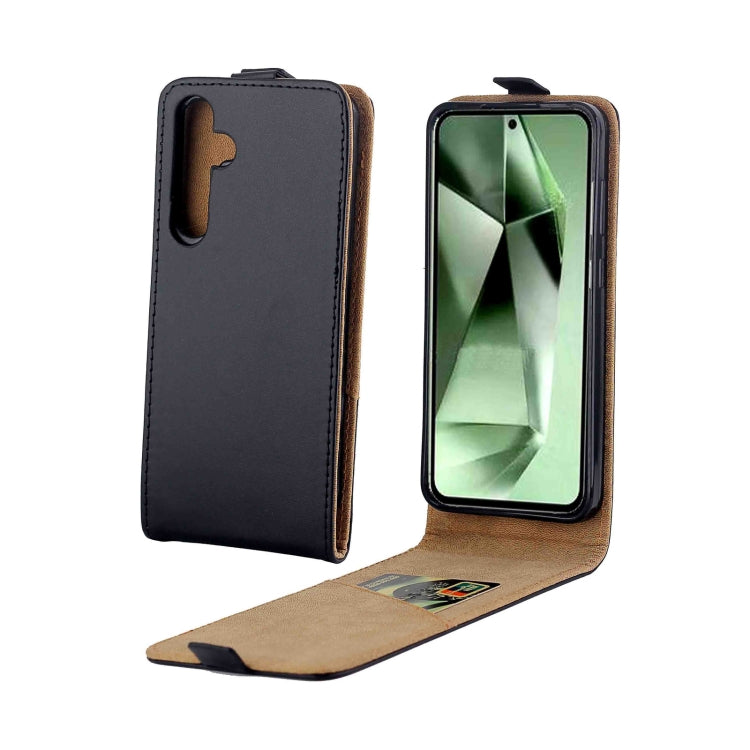 Vertical Flip Leather Case with Card Slot, For Samsung Galaxy A36 / A56 5G, For Samsung Galaxy A26 5G, For Samsung Galaxy S25 5G, For Samsung Galaxy S25+ 5G, For Samsung Galaxy S25 Ultra 5G, For Samsung Galaxy A16 5G, For Samsung Galaxy A06 4G         ...