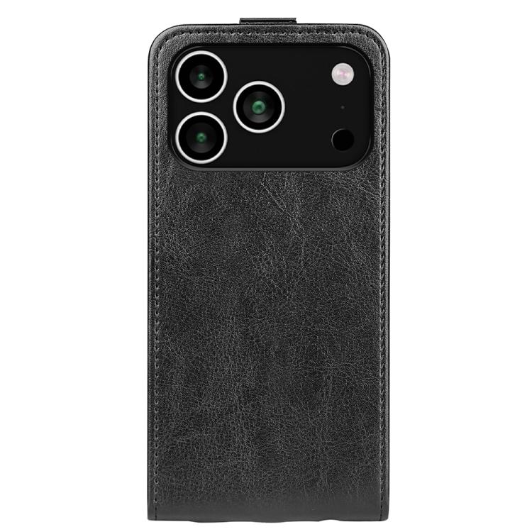 R64 Texture Single Vertical Flip Leather Phone Case, For iPhone 17e / 16e, For iPhone 17 Pro Max, For iPhone 17 Pro, For iPhone 17, For iPhone Air, For iPhone 16 Pro Max