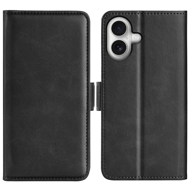 Dual-side Magnetic Buckle Horizontal Flip Leather Phone Case, For iPhone 17e / 16e, For iPhone 17 Pro Max, For iPhone 17 Pro, For iPhone 17
