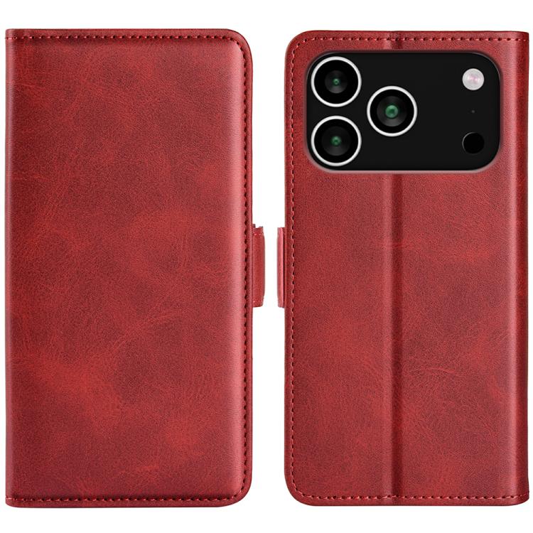 Dual-side Magnetic Buckle Horizontal Flip Leather Phone Case, For iPhone 17e / 16e, For iPhone 17 Pro Max, For iPhone 17 Pro, For iPhone 17