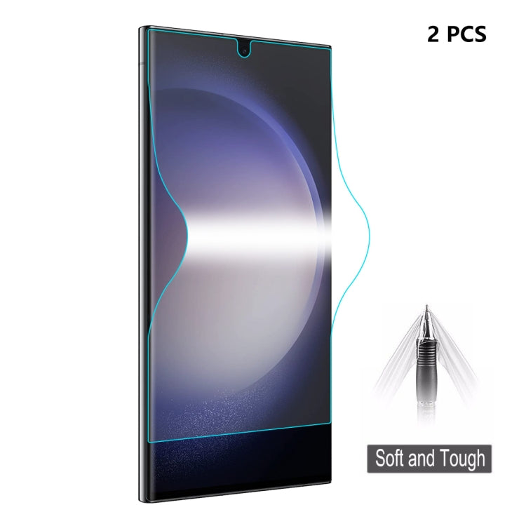 2pcs ENKAY Hat-Prince Full Glue Coverage Soft Explosion-proof Hydrogel Film, For Samsung Galaxy A07, For Samsung Galaxy A17, For Samsung Galaxy M56, For Samsung Galaxy F16 / M16, For Samsung Galaxy F06 / M06, For Samsung Galaxy A36 5G / A56 5G...