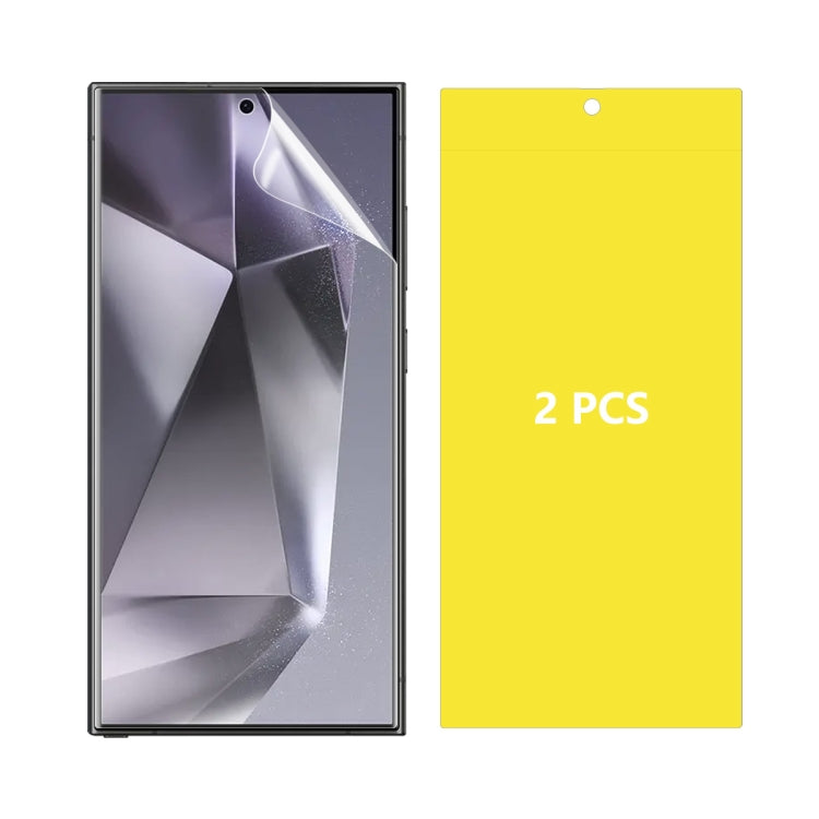 2pcs ENKAY Hat-Prince Full Glue Coverage Soft Explosion-proof Hydrogel Film, For Samsung Galaxy A07, For Samsung Galaxy A17, For Samsung Galaxy M56, For Samsung Galaxy F16 / M16, For Samsung Galaxy F06 / M06, For Samsung Galaxy A36 5G / A56 5G...