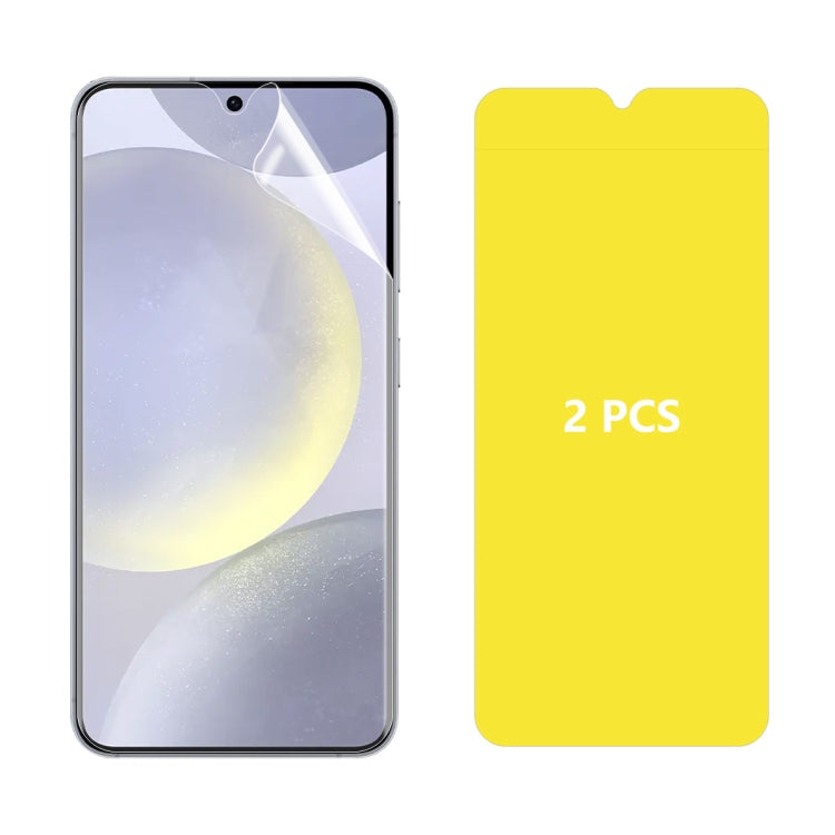 2pcs ENKAY Hat-Prince Full Glue Coverage Soft Explosion-proof Hydrogel Film, For Samsung Galaxy A07, For Samsung Galaxy A17, For Samsung Galaxy M56, For Samsung Galaxy F16 / M16, For Samsung Galaxy F06 / M06, For Samsung Galaxy A36 5G / A56 5G...