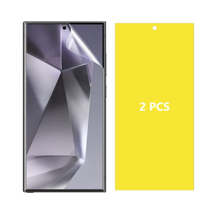 2pcs ENKAY Hat-Prince Full Glue Coverage Soft Explosion-proof Hydrogel Film, For Samsung Galaxy A07, For Samsung Galaxy A17, For Samsung Galaxy M56, For Samsung Galaxy F16 / M16, For Samsung Galaxy F06 / M06, For Samsung Galaxy A36 5G / A56 5G...