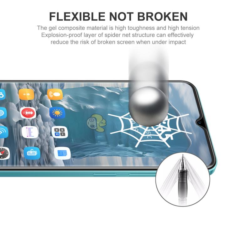 2pcs ENKAY Hat-Prince Full Glue Coverage Soft Explosion-proof Hydrogel Film, For Samsung Galaxy A07, For Samsung Galaxy A17, For Samsung Galaxy M56, For Samsung Galaxy F16 / M16, For Samsung Galaxy F06 / M06, For Samsung Galaxy A36 5G / A56 5G...