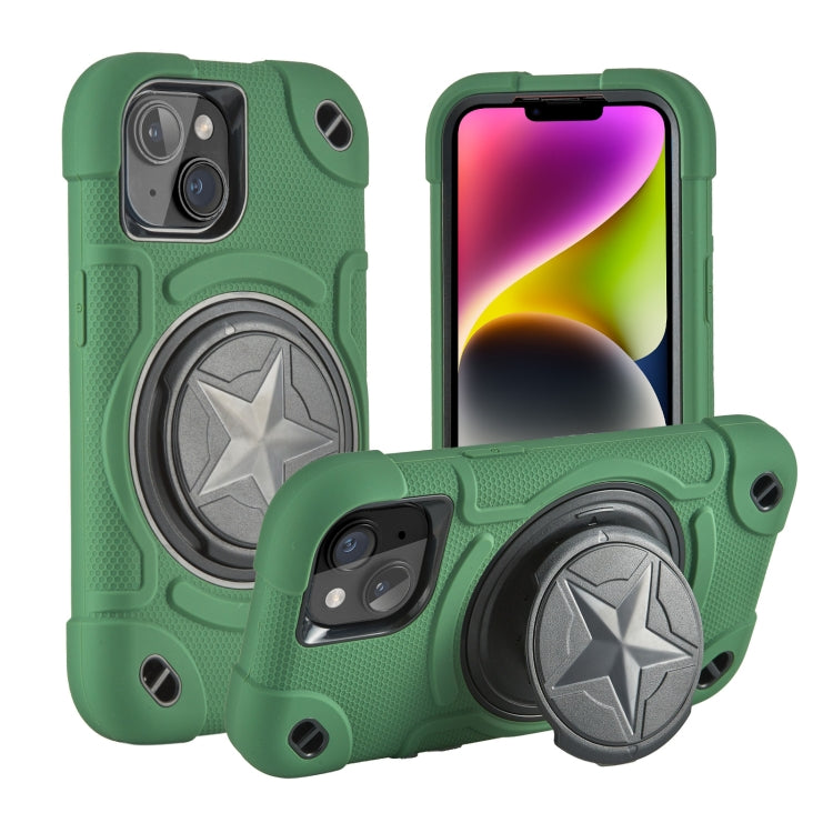Shield PC Hybrid Silicone Phone Case, For iPhone 14, For iPhone 14 Pro Max