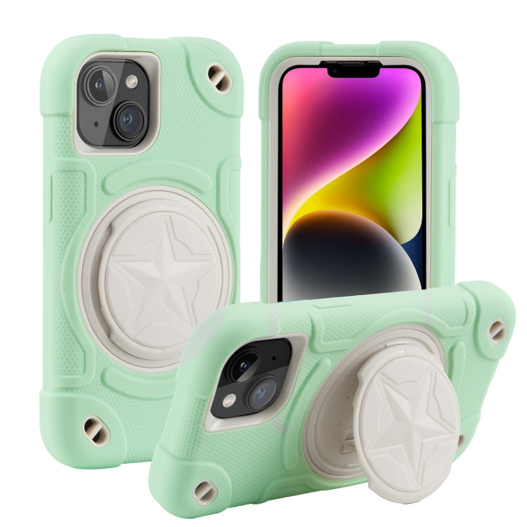 Shield PC Hybrid Silicone Phone Case, For iPhone 14, For iPhone 14 Pro Max