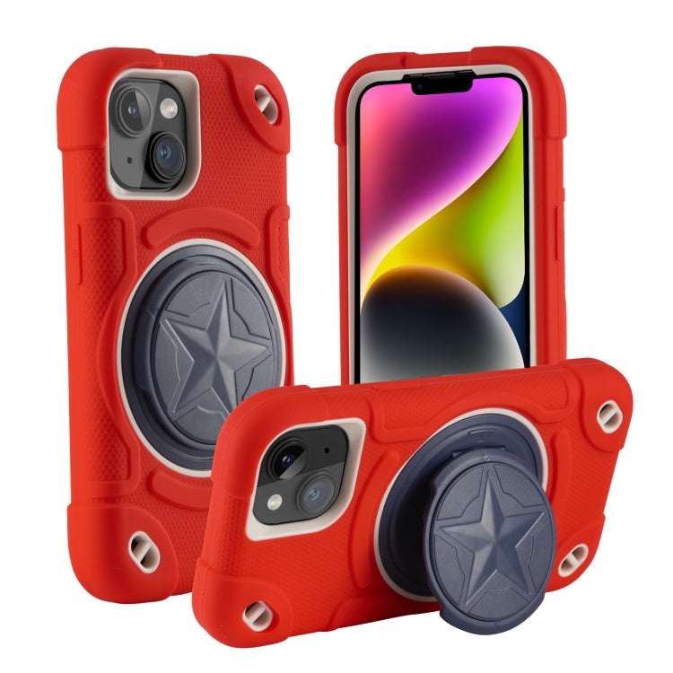 Shield PC Hybrid Silicone Phone Case, For iPhone 14, For iPhone 14 Pro Max