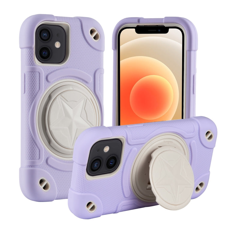 Shield PC Hybrid Silicone Phone Case, For iPhone 12, For iPhone 12 Pro Max