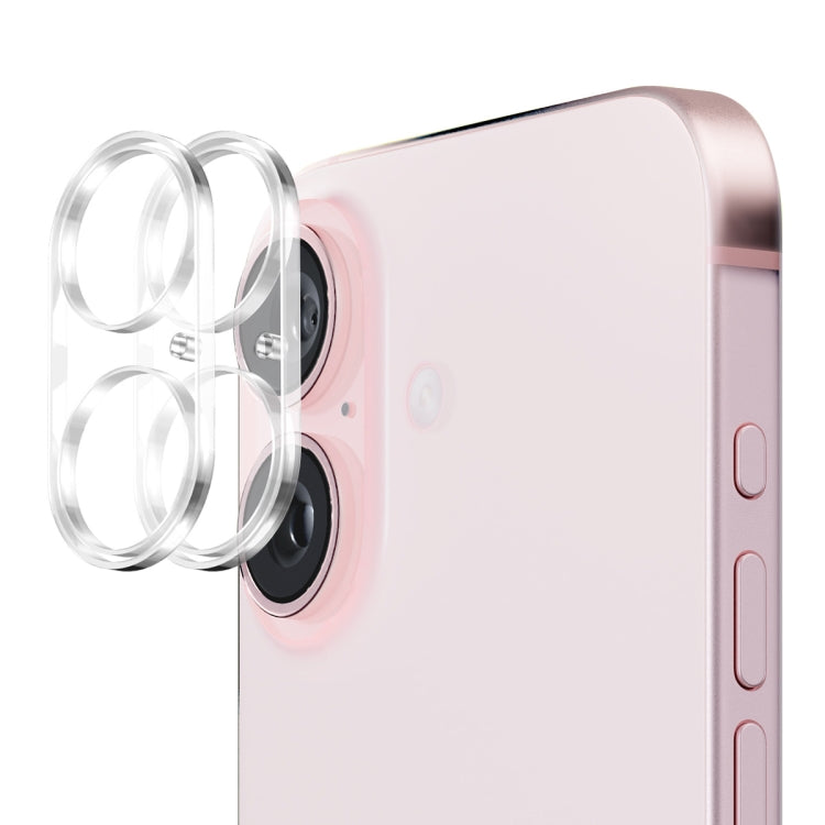 2pcs ENKAY Hat-Prince 9H Rear Camera Lens Tempered Glass Film, For iPhone 17e / 16e, For iPhone 17 Pro Max, For iPhone 17 Pro, For iPhone 17, For iPhone Air, For iPhone 16 Pro / 16 Pro Max, For iPhone 16 / 16 Plus, For iPhone 15 Pro / 15 Pro Max...