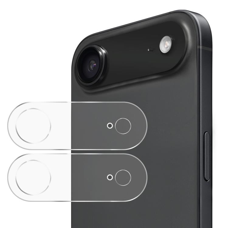 2pcs ENKAY Hat-Prince 9H Rear Camera Lens Tempered Glass Film, For iPhone 17e / 16e, For iPhone 17 Pro Max, For iPhone 17 Pro, For iPhone 17, For iPhone Air, For iPhone 16 Pro / 16 Pro Max, For iPhone 16 / 16 Plus, For iPhone 15 Pro / 15 Pro Max...