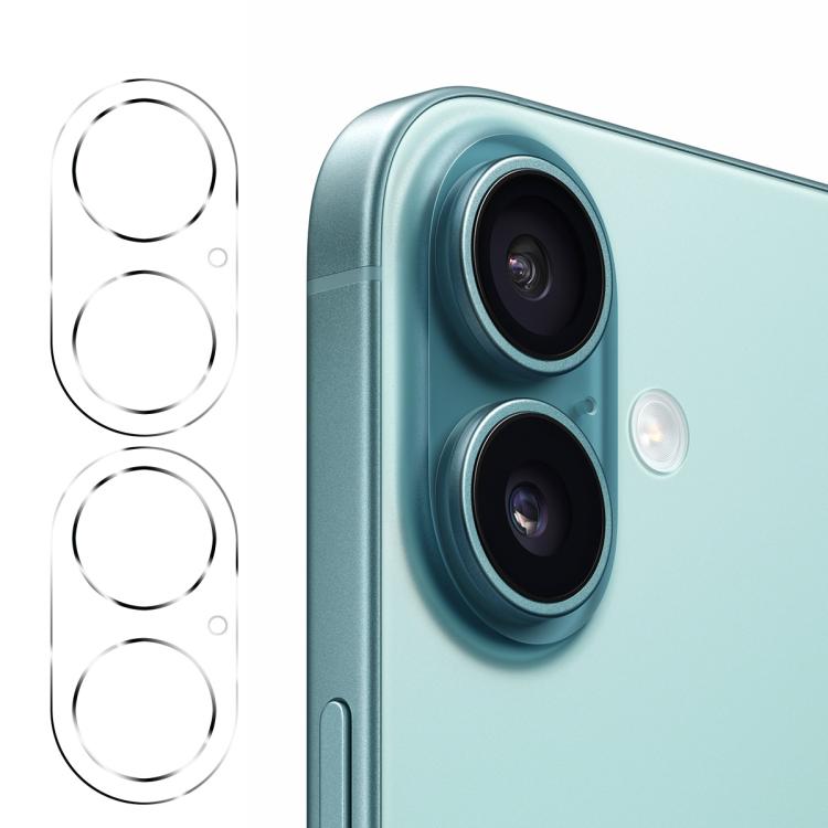 2pcs ENKAY Hat-Prince 9H Rear Camera Lens Tempered Glass Film, For iPhone 17e / 16e, For iPhone 17 Pro Max, For iPhone 17 Pro, For iPhone 17, For iPhone Air, For iPhone 16 Pro / 16 Pro Max, For iPhone 16 / 16 Plus, For iPhone 15 Pro / 15 Pro Max...