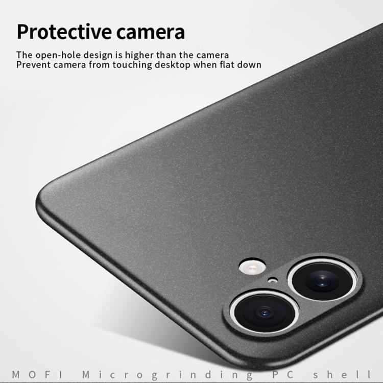MOFI Fandun Series Frosted PC Ultra-thin All-inclusive Phone Case, For iPhone 17e / 16e, For iPhone 17 Pro Max, For iPhone 17 Pro, For iPhone 17