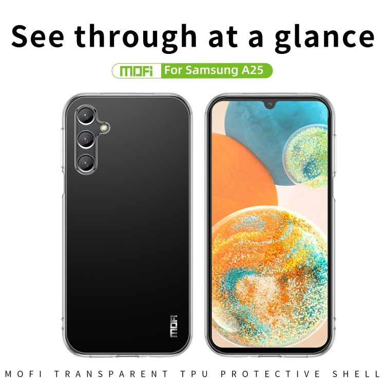 MOFI Ming Series Ultra-thin TPU Phone Case, For Samsung Galaxy M34 5G, For Samsung Galaxy A25, For Samsung Galaxy S23 FE 5G