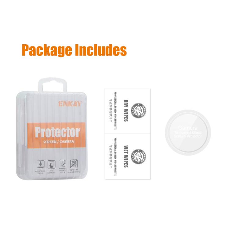 ENKAY 0.2mm 9H Tempered Glass Screen Protector Watch Film, For Samsung Galaxy Watch Ultra 47mm / Ultra 2025, For Samsung Galaxy Watch8 44mm, For Samsung Galaxy Watch8 40mm, For Samsung Galaxy Watch6 Classic / Ultra 47mm...