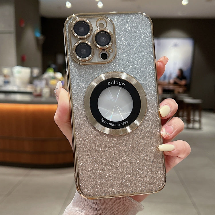 Gradient Glitter Electroplating MagSafe TPU Phone Case, For iPhone 13 Pro Max, For iPhone 13 Pro, For iPhone 13