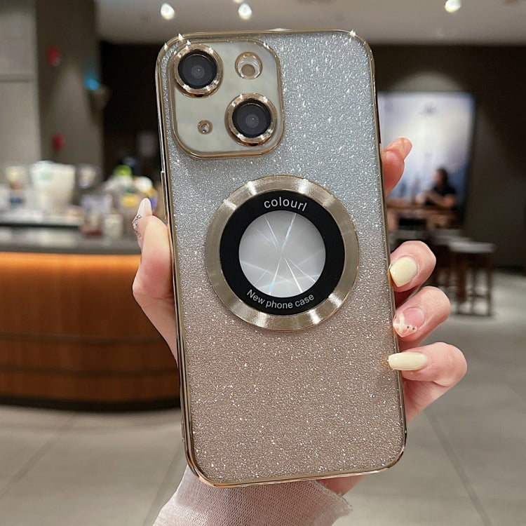 Gradient Glitter Electroplating MagSafe TPU Phone Case, For iPhone 13 Pro Max, For iPhone 13 Pro, For iPhone 13