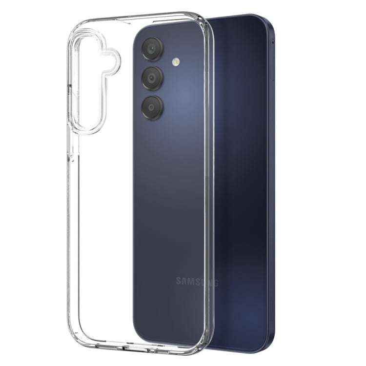 NORTHJO Transparent TPU Phone Case with Tempered Glass Film, For Samsung Galaxy A15 4G / 5G, For Samsung Galaxy A23 4G / 5G